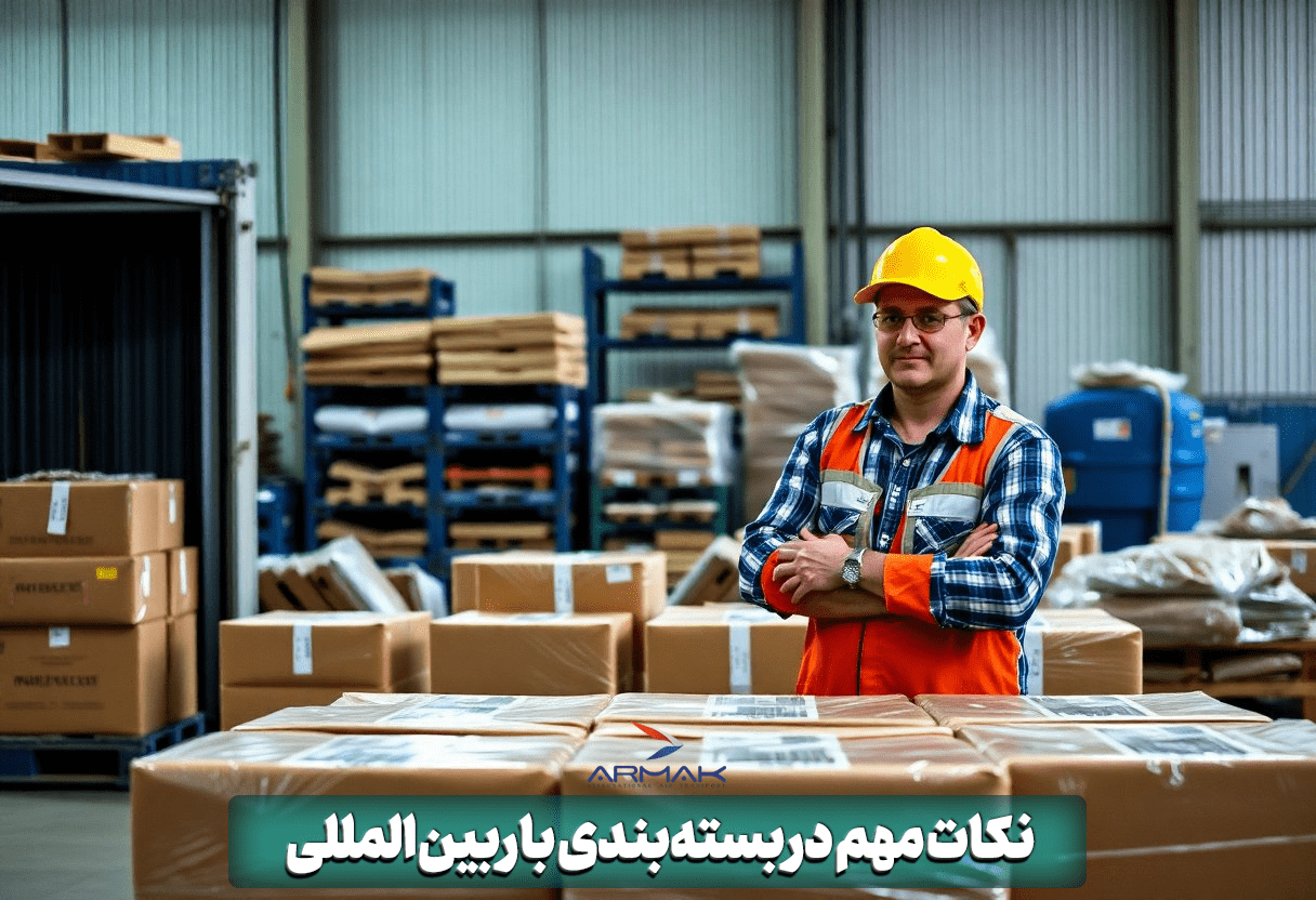 نکات مهم در بسته‌بندی بار بین‌المللی